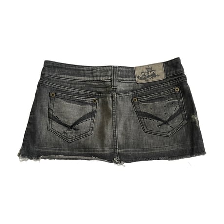Denim Mini Skirt