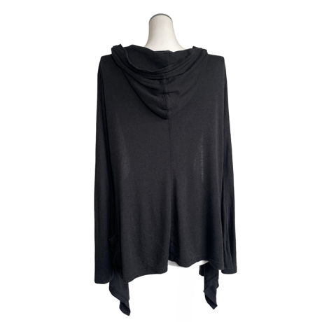Gothic Draped Hooded Top