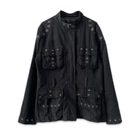 Hole Studs Black Jacket
