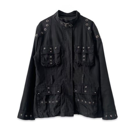 Hole Studs Black Jacket