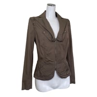 Sculptural Lapel Jacket