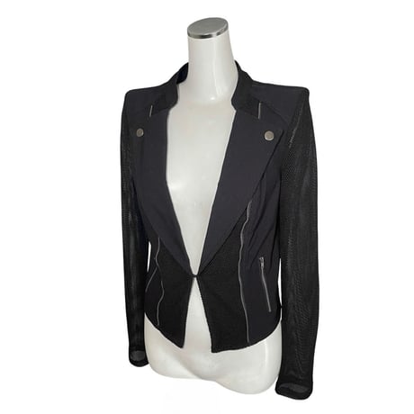 Gothic Mesh Riders Jacket