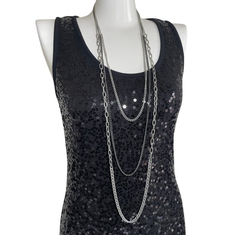 Multi Chain Long Necklace
