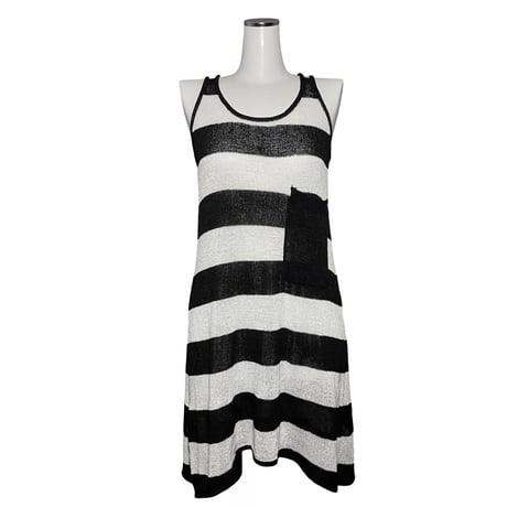 Striped Monochrome Dress