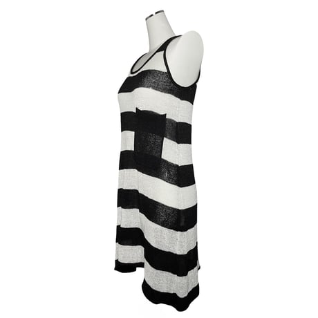 Striped Monochrome Dress