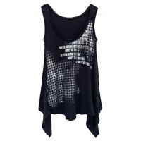 Fairy Goth Metallic Top