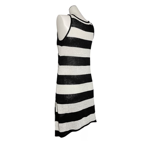 Striped Monochrome Dress