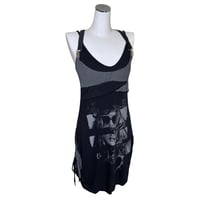 Noir Muse Graphic Dress