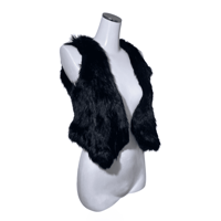 Cropped Fur Vest