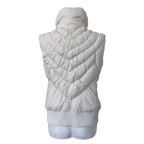 White Puffy Vest