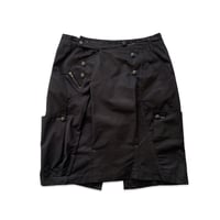 Black Cyber Skirt