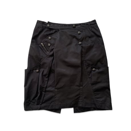 Black Cyber Skirt