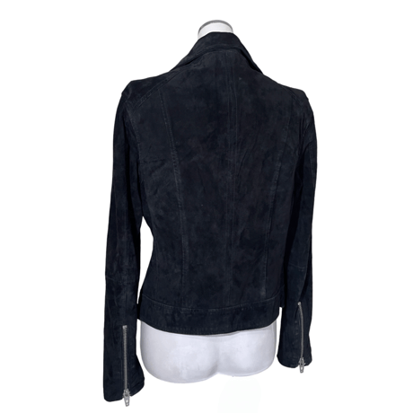 Black Suede Rider Jacket