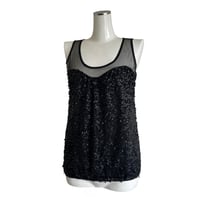 Sequin Mesh Tank