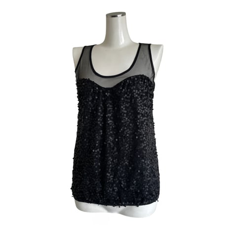 Sequin Mesh Tank