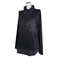 Fake Layered Long-sleeve