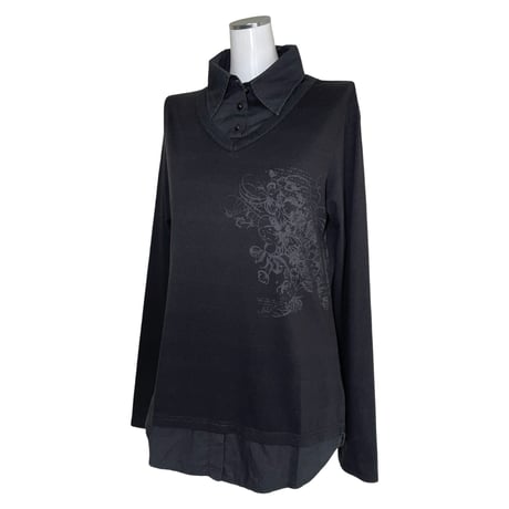 Fake Layered Long-sleeve