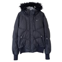 NIKE Fur Hoodie Puffy Jacket