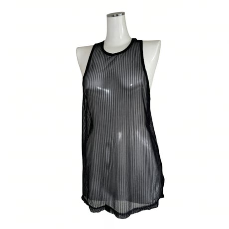 Mesh Stripe Top