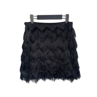 Shaggy Fiber Skirt
