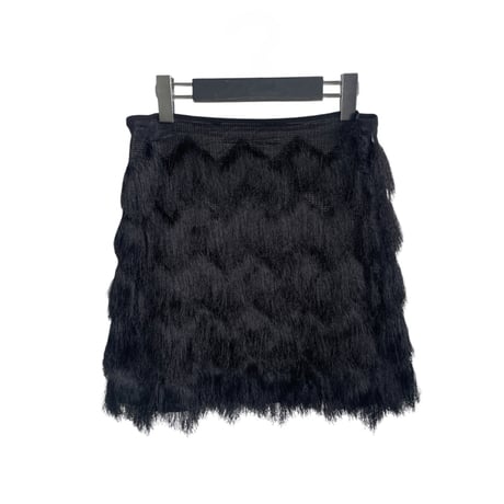 Shaggy Fiber Skirt