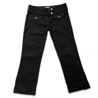 Black Chic Capri Pants