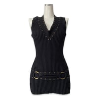 Studded Rib Knit Top
