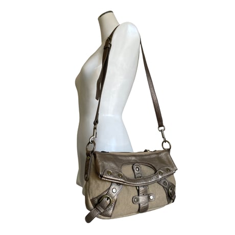 Metallic Hybrid Studded Bag
