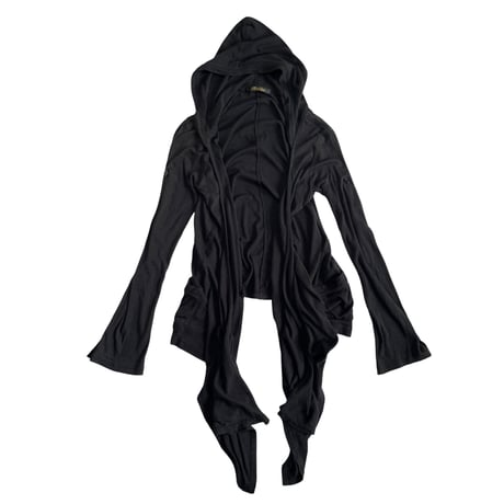 Gothic Draped Hooded Top