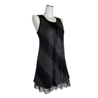 Black Glitter Tunic