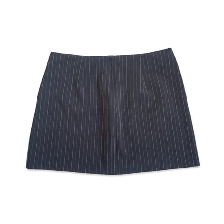 Pinstripe Chic Mini Skirt