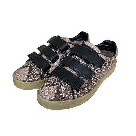 Python Three Buckle Sneaker