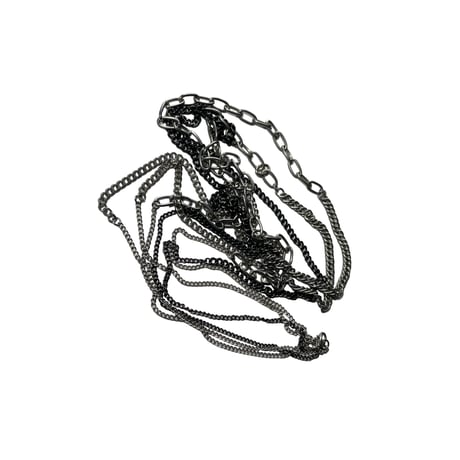 Multi Chain Long Necklace