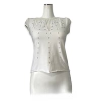 White Cyber Top