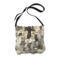 Fur Covered Shoulder Bag