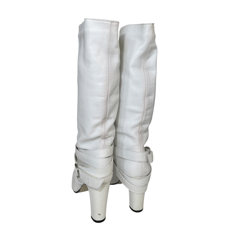 G.V.G.V White Long Boots