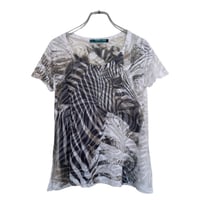Sheer Zebra Print Top