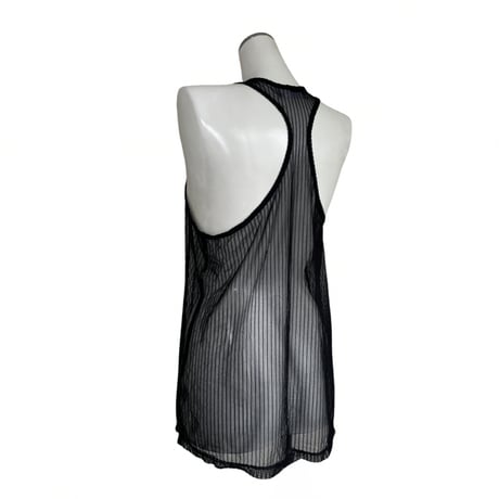 Mesh Stripe Top