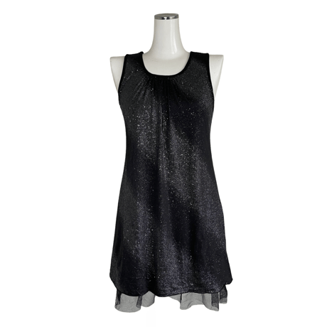 Black Glitter Tunic