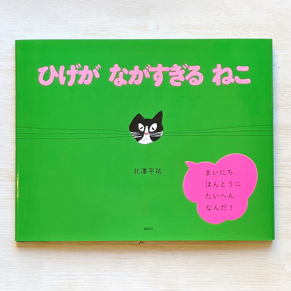 北澤平祐『ひげが ながすぎる ねこ』直筆サイン入り