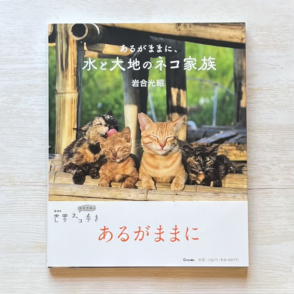 necoya　web　store　光昭　岩合　あるがままに、水と大地のネコ家族』　books