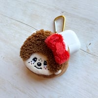 モンチッチxハローキティ フェイスミニポーチ