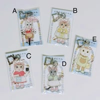[Akki]「大阪のおばにゃん」アクリルキーホルダー
