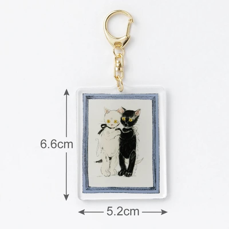 アクリル画　桟橋の猫　A2 アクリル画 桟橋の猫 A2