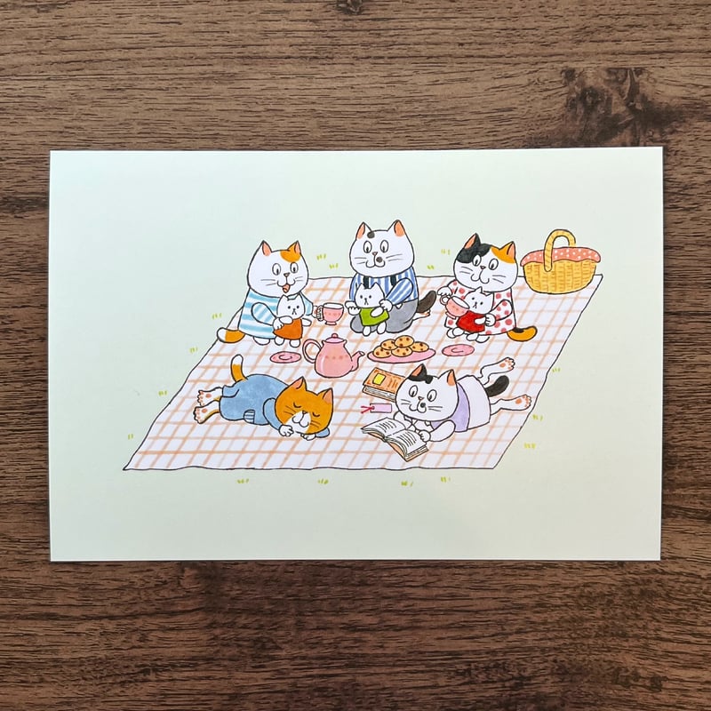 100ぴきかぞく」ポストカード | necoya books web store