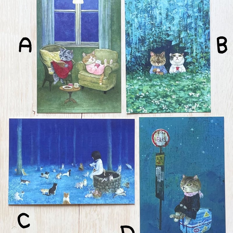 町田尚子 猫ポストカード | necoya books web store