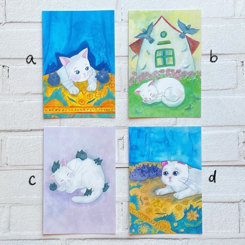 テイフェヘールとほこりねこ』のポストカード | necoya books web store