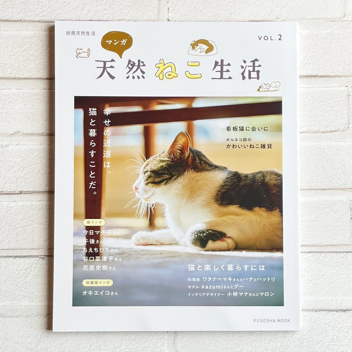 別冊天然生活 マンガ 天然ねこ生活VOL.2 | necoya books web store