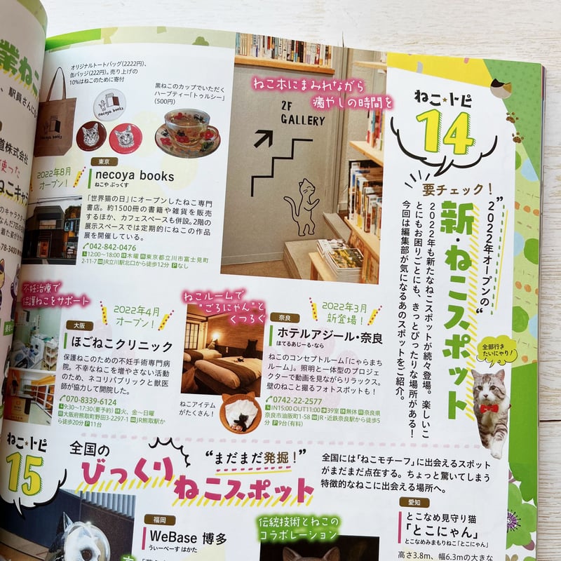 necoya books掲載！＞にゃっぷる 特任編集長は旅猫ニャン吉！ | necoya