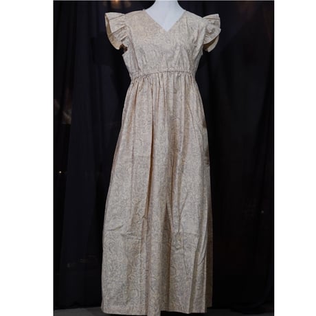 Frill/French sleeve dress 829003-M